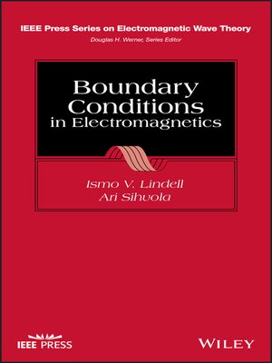 cover image of Boundary Conditions in Electromagnetics